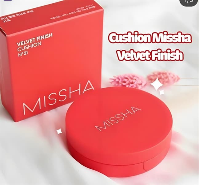 Phấn Nước Mỏng Mịn, Che Phủ Tốt, Lâu Trôi Missha Velvet Finish Cushion SPF50+ PA+++ - #21